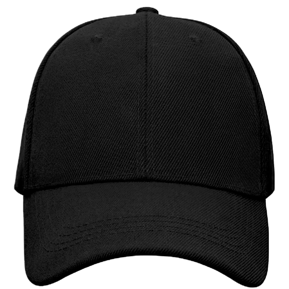 customised cap black