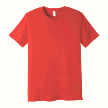 Customise T-shirt red